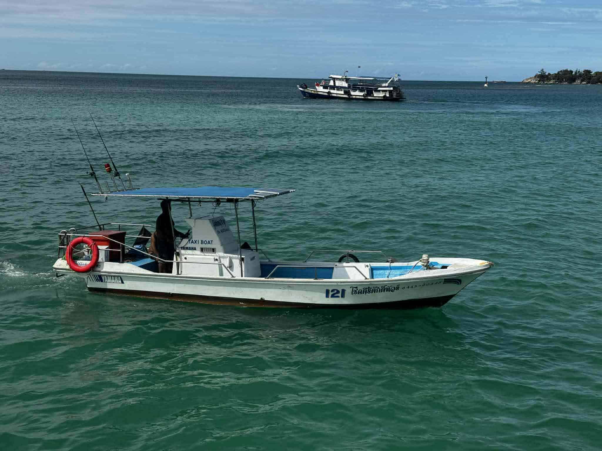 Fishing boat used for local trips around Koh Tao